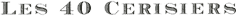 logo 40CERISIERS