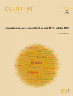 La formation du gouvernement De Croo (mai 2019 - octobre 2020)
