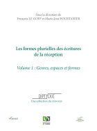 Les formes plurielles des écritures de la réception