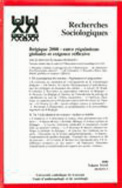 Belgique 2000: entre régulations globales et exigence réflexive