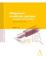 Obligations et contrats spéciaux