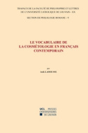 Le vocabulaire de la cosmétologie en français contemporain