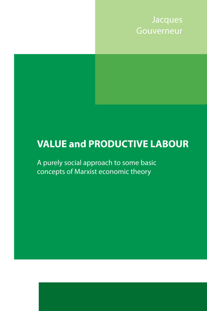 VALUE and PRODUCTIVE LABOUR