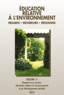 Rapports aux savoirs, éducation relative à l'environnement et au développement durable