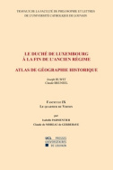 Le Duché de Luxembourg à la fin de l'Ancien Régime. Atlas de géographie historique. Le quartier de Virton