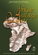 Afrique archéologie et arts n°16