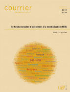 Le Fonds européen d'ajustement à la mondialisation (FEM)