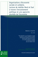 Organisations d’économie sociale et solidaire. Lecture de réalités Nord et Sud à travers l’encastrement politique et une approche plurielle de l’économie
