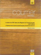 L'action du FDF dans les Régions et Communautés (1971-2014) – I. Parlement de la Communauté française et Parlement flamand