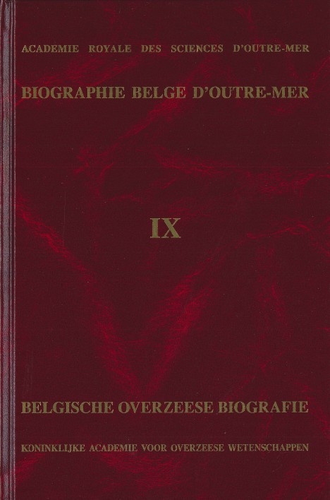 Biographie Belge d'Outre-Mer