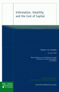 Information, Volatility and the Cost of Capital