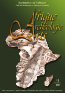 Afrique archéologie et arts n°11