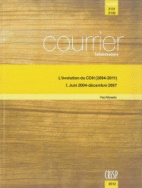L'évolution du CDH (2004-2011) 1. Juin 2004-décembre 2007