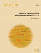 Les motions de méfiance constructive dans les communes wallonnes (2012-2018)