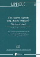 Des savoirs savants aux savoirs enseignés
